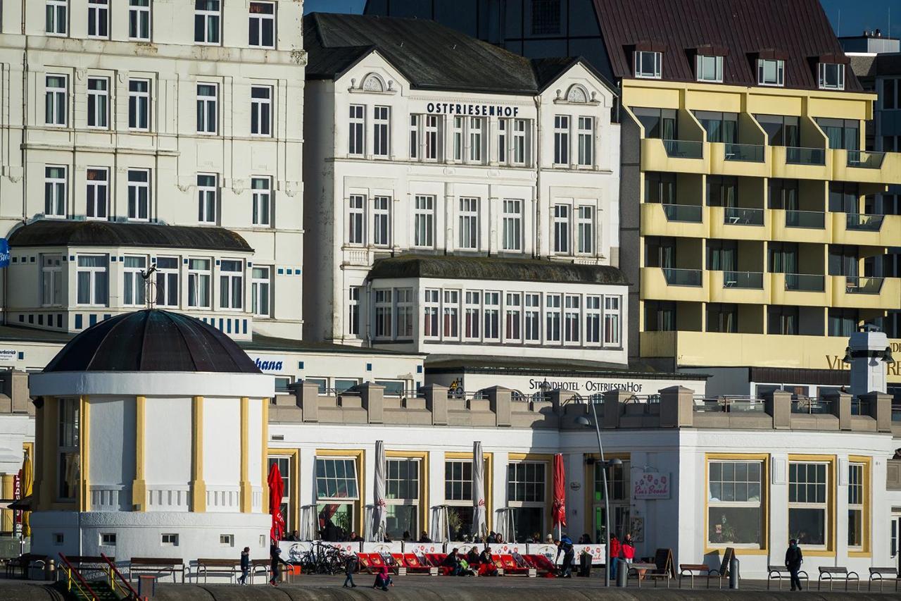 Strandhotel Ostfriesenhof Borkum Bagian luar foto